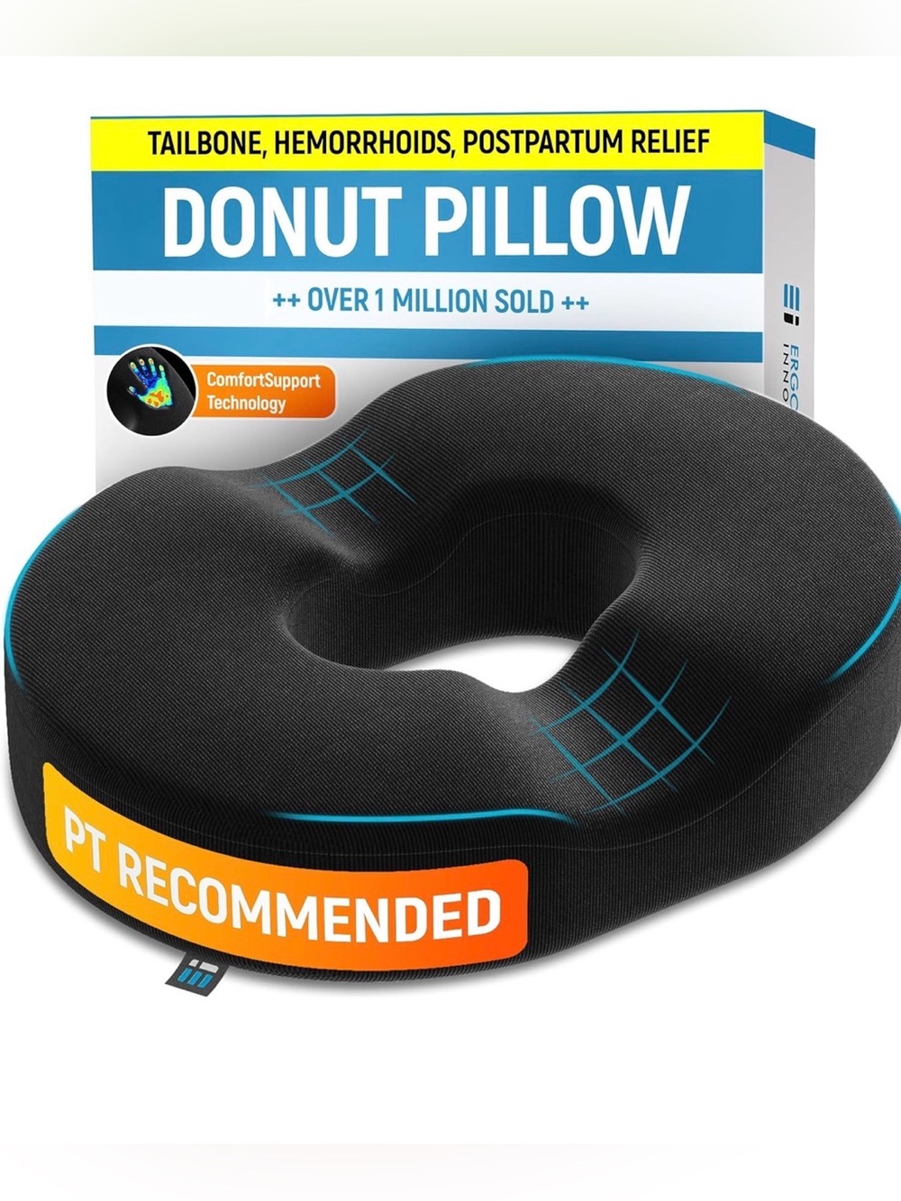 Donut Pillow for Tailbone Pain Relief Cushion